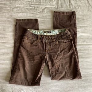 Prana Corduroy size 2